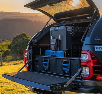Dual Drawer System for Toyota Hilux 03/2005-06/2015 - Complete Storage Kit